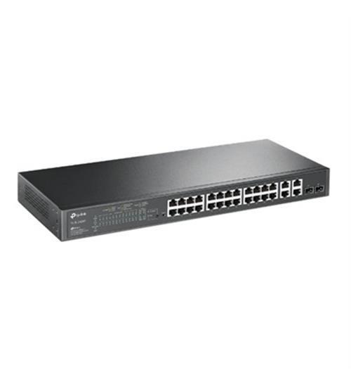 NEW TP-Link T1500-28PCT TL-SL2428P - 24 Port Fast Ethernet Smart Managed PoE