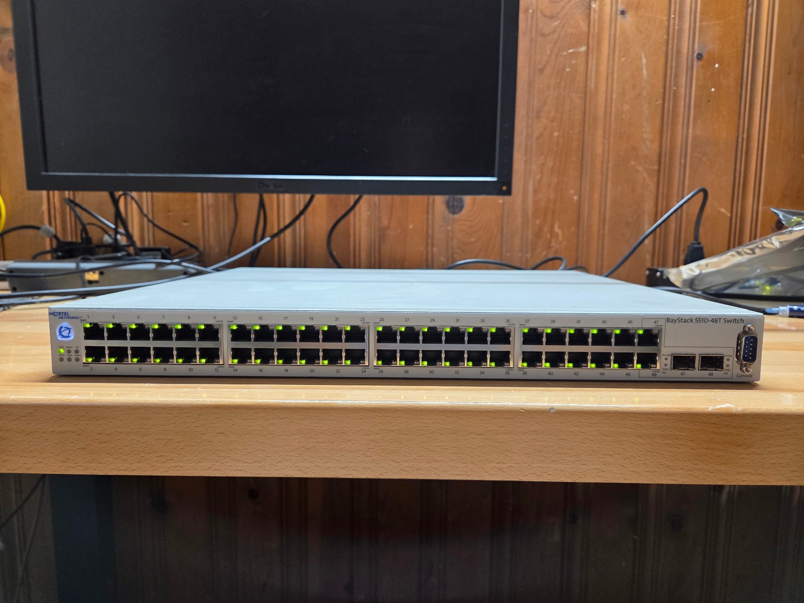Nortel Baystack 5510-48T 48-Port Gigabit Network Switch BS5510-48T AL1001A03
