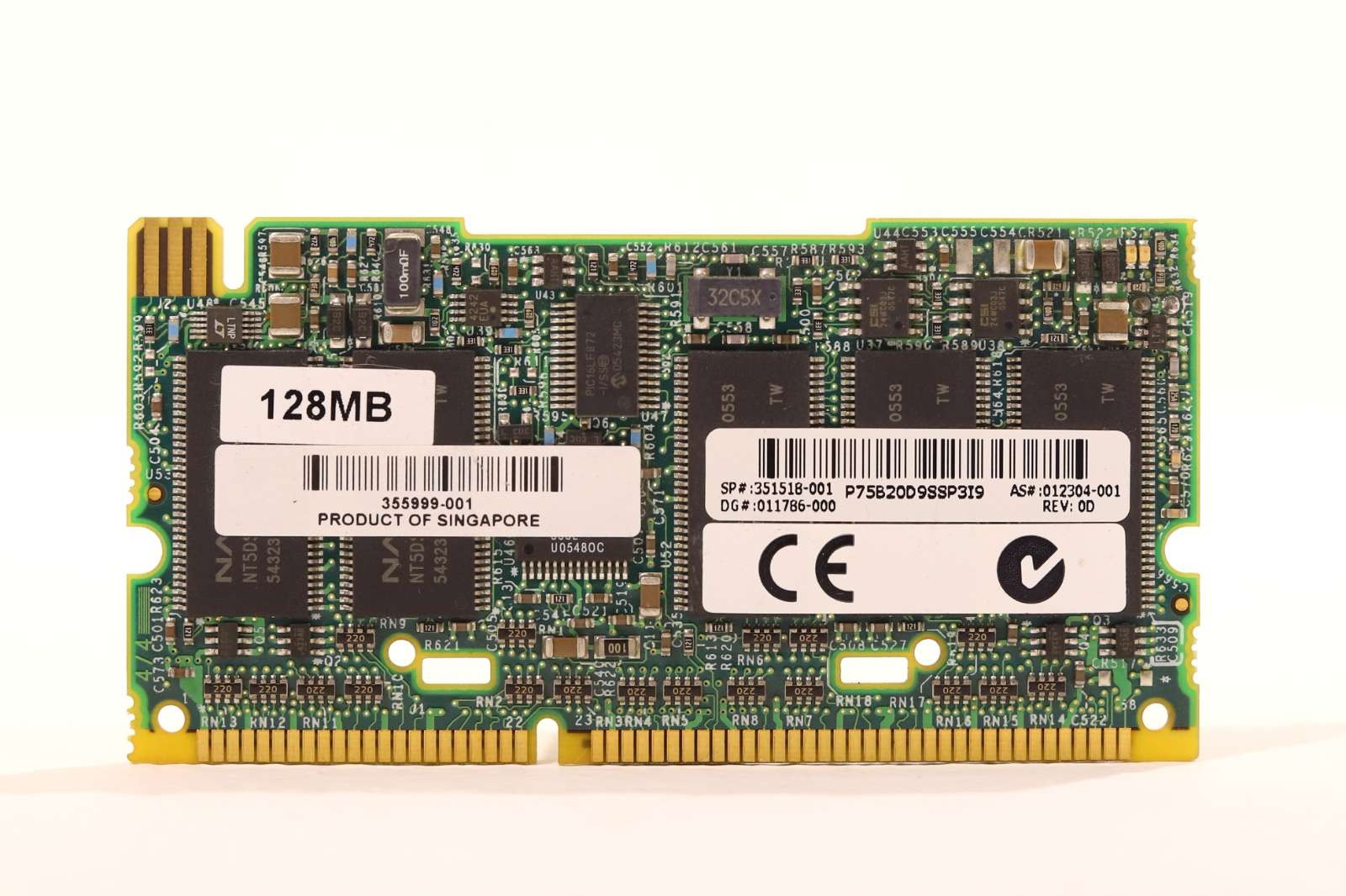 HP 128MB DDR Battery Backed Write Cache Memory Module P/N: 351518-001 Tested