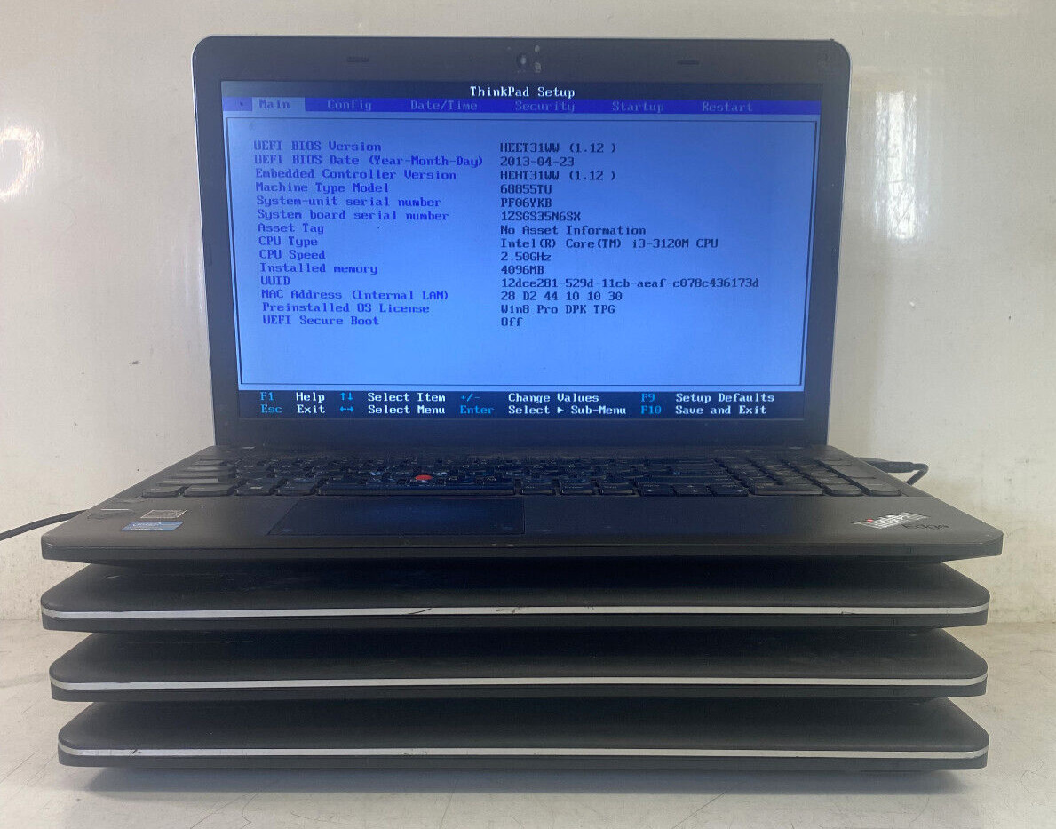 (P1.L) Lot 4) Lenovo ThinkPad E531 15.6\