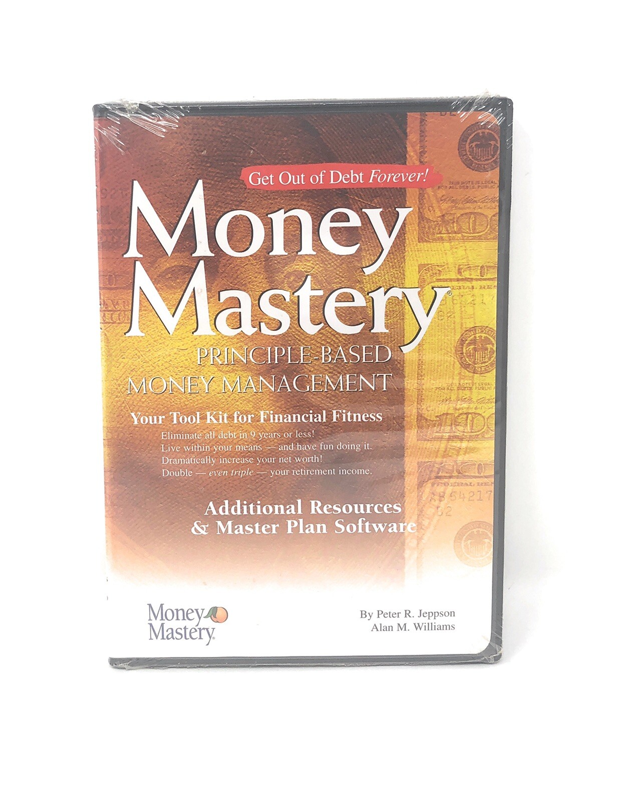 Money Mastery PC CD-ROM By Peter Jeppson & Alan Williams, New Sealed