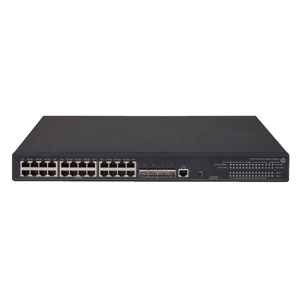HP/Aruba FlexNetwork 5130 24G PoE+ 4SFP+ 370W EI Switch 24 Port Managed Ethernet