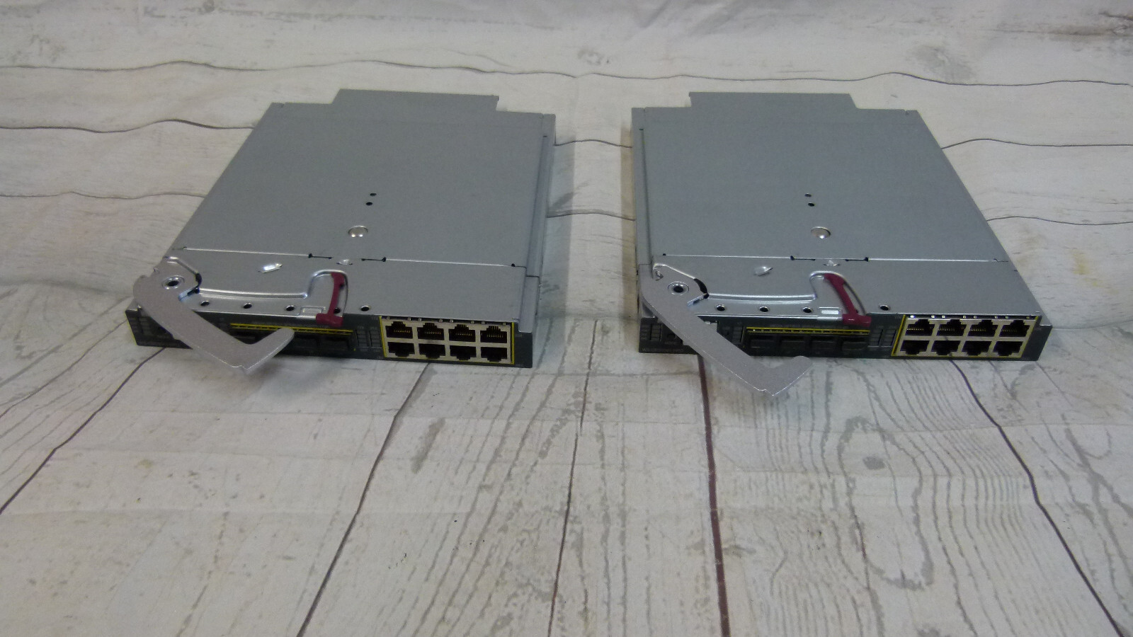Lot of 2 - Cisco Catalyst WS-CBS3020-HPQ V05 Blade Switch Module