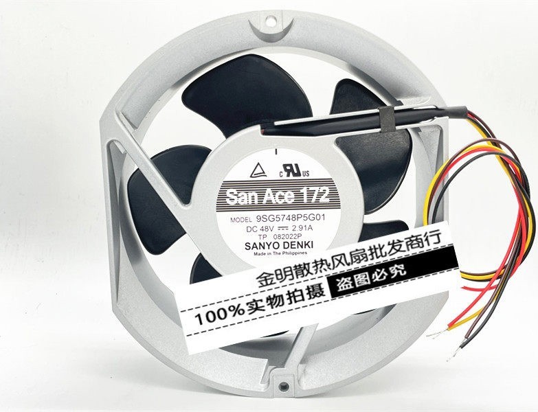 1PCS Sanyo 17251 9SG5748P5G01 48V 2.91A 4-wire Inverter Cooling Fan