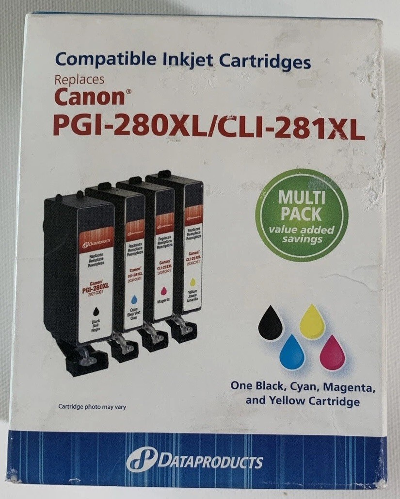 Canon Inkjet Cartridges Multi Pack Of 4 Dataproducts