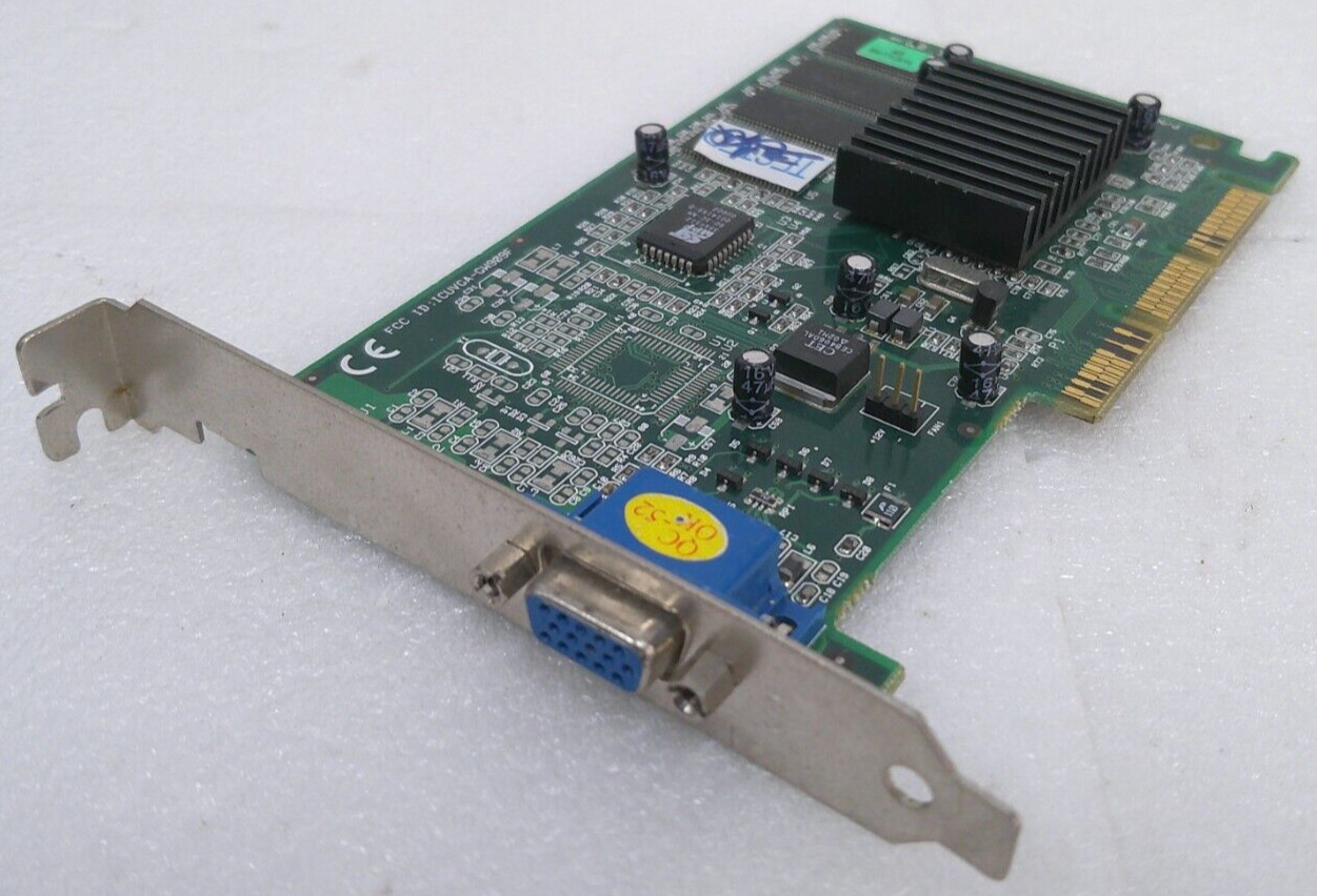 Gainward Nvidia Riva TNT2 (9909-40, ICUVGA-GW909F) AGP VGA Video Card