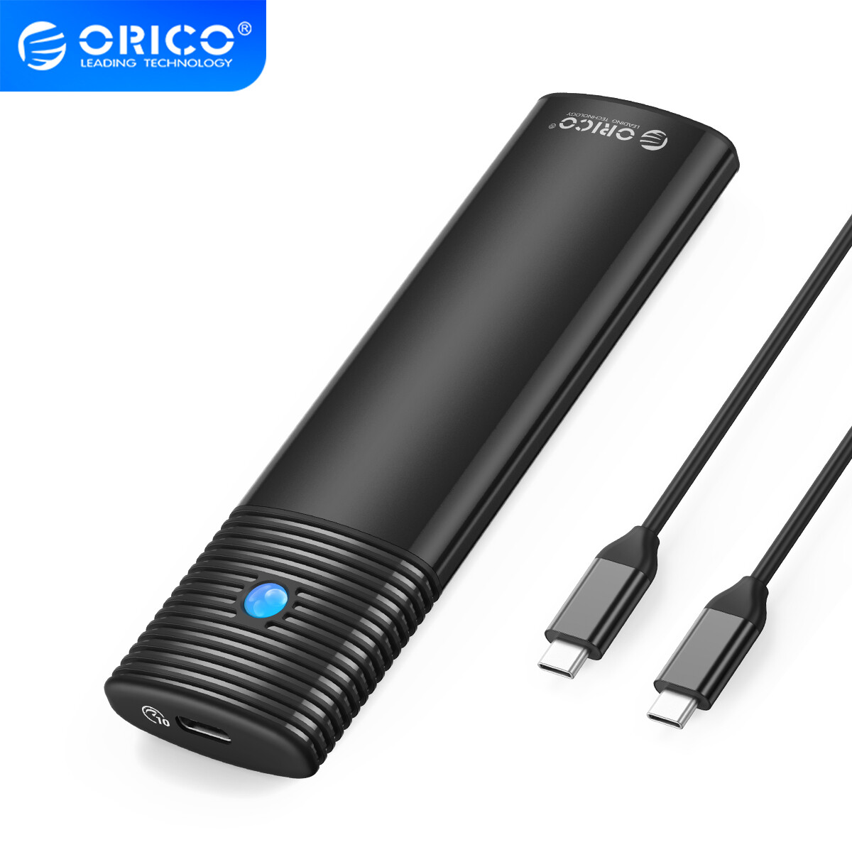 ORICO M.2 NGFF / NVMe SATA SSD to USB 3.2 External Case HDD Enclosure 4TB US