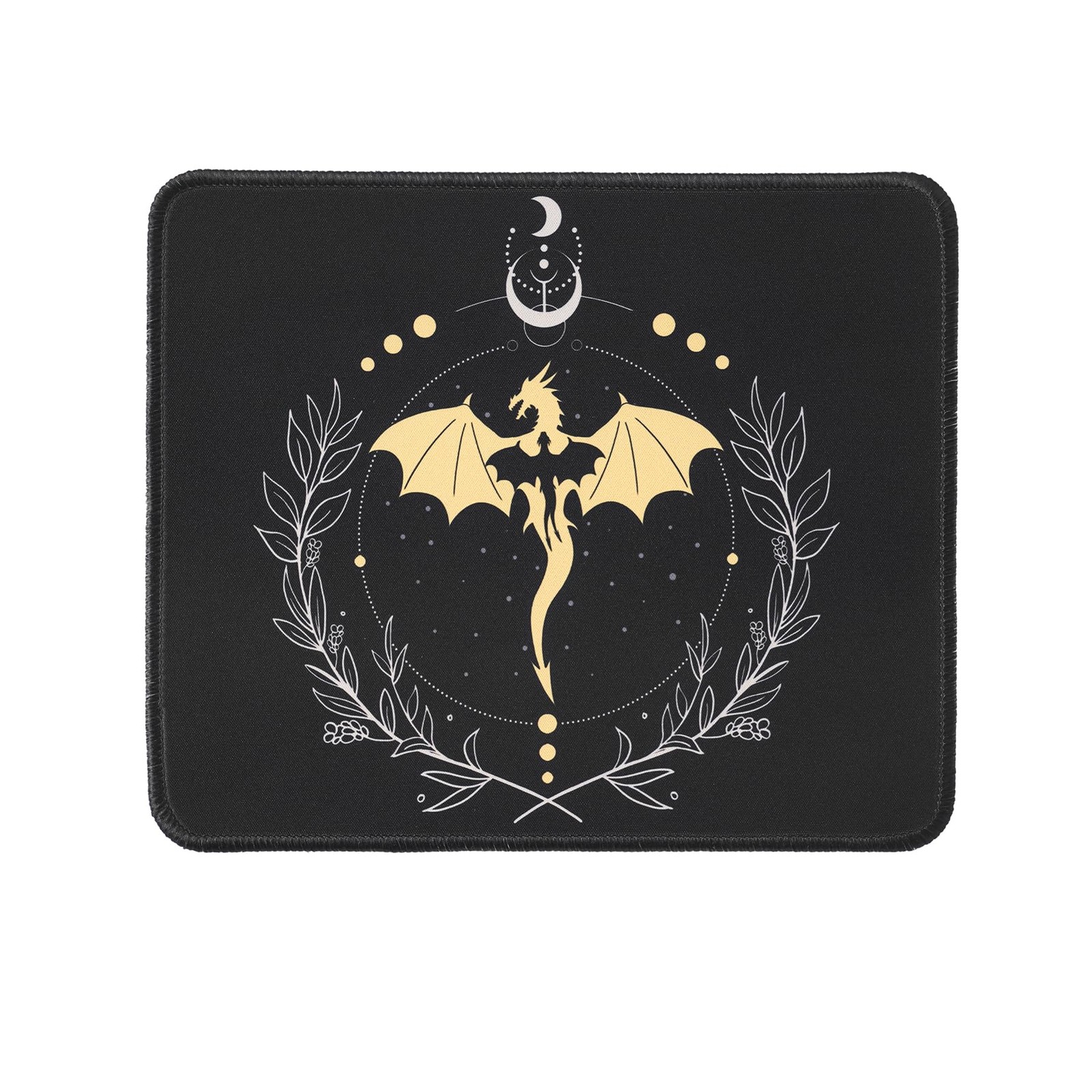 Dragon Mouse Pad, Cute and Cool Square Mousepad,9.5 X 7.9 Inch Waterproof Non-Sl