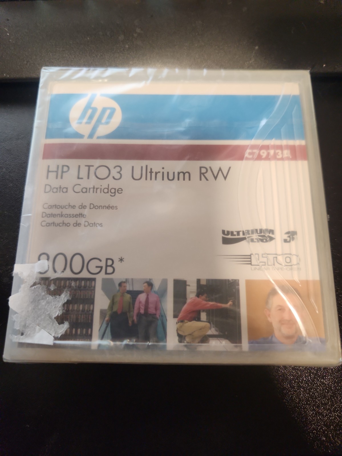 Hewlett-Packard LTO3 Ultrium RW Data Cartridge 800GB - NEW SEALED
