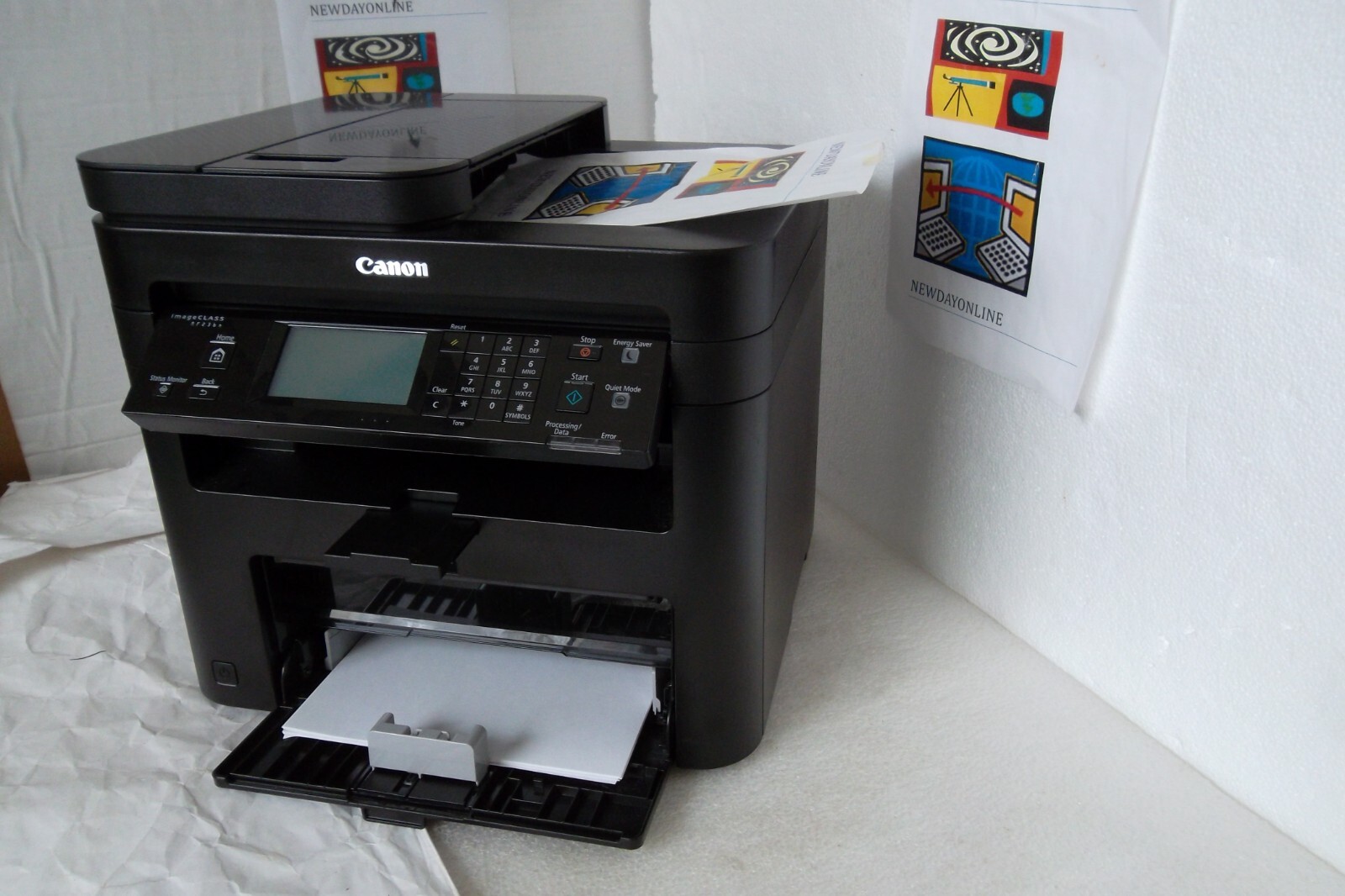 Canon ImageCLASS MF236n All-in-one Printer Mono USB LAN Fax Copy Scan 1418C036AA