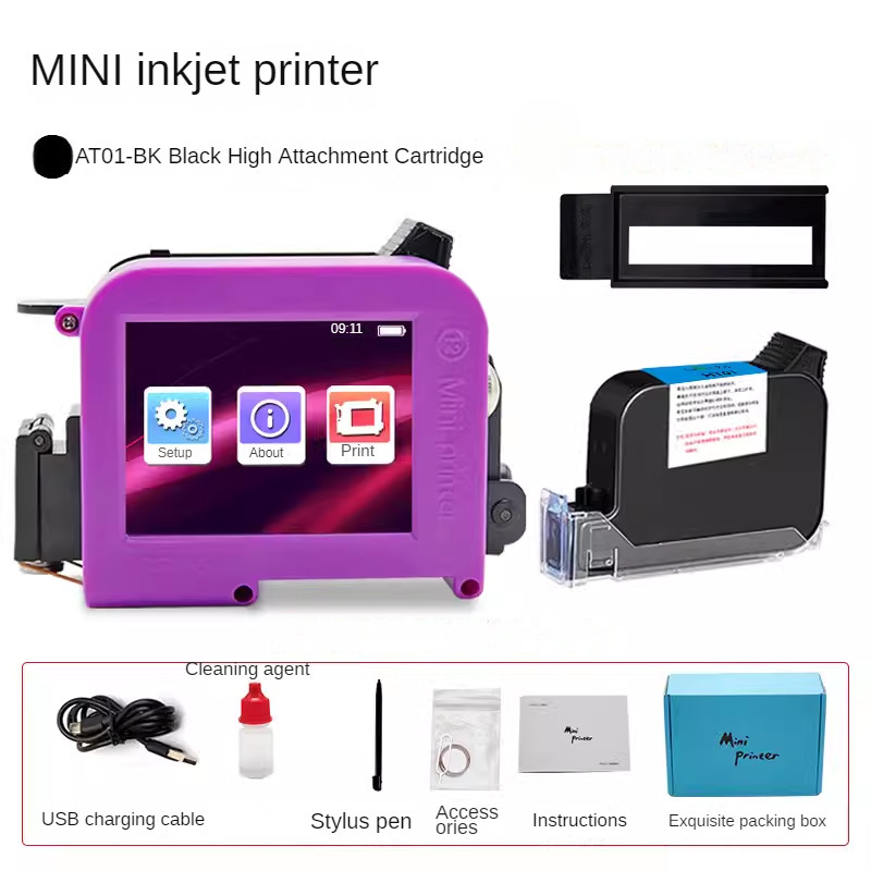 DP19 Mini Printer Handheld Small Intelligent Carton Bottle Cap Coding Tool