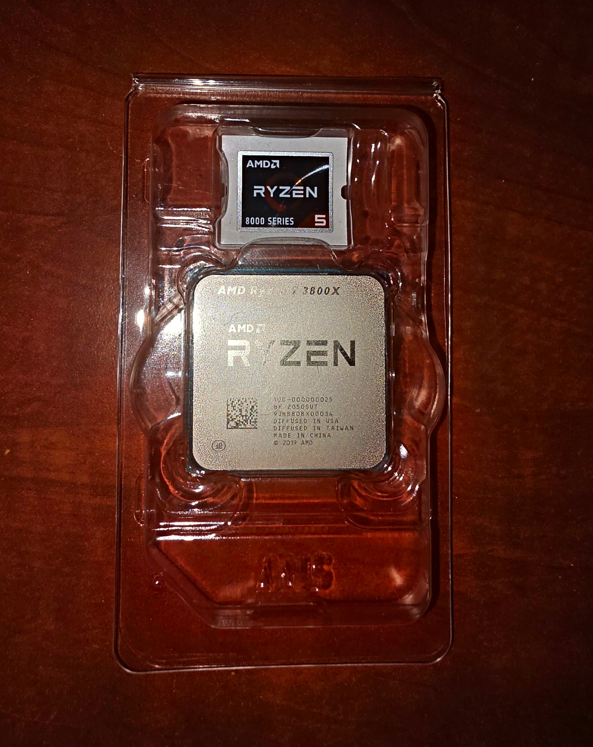 AMD Ryzen 7 3800X 8-Core 3.9GHz Socket AM4 CPU 32MB L3 3200MHz