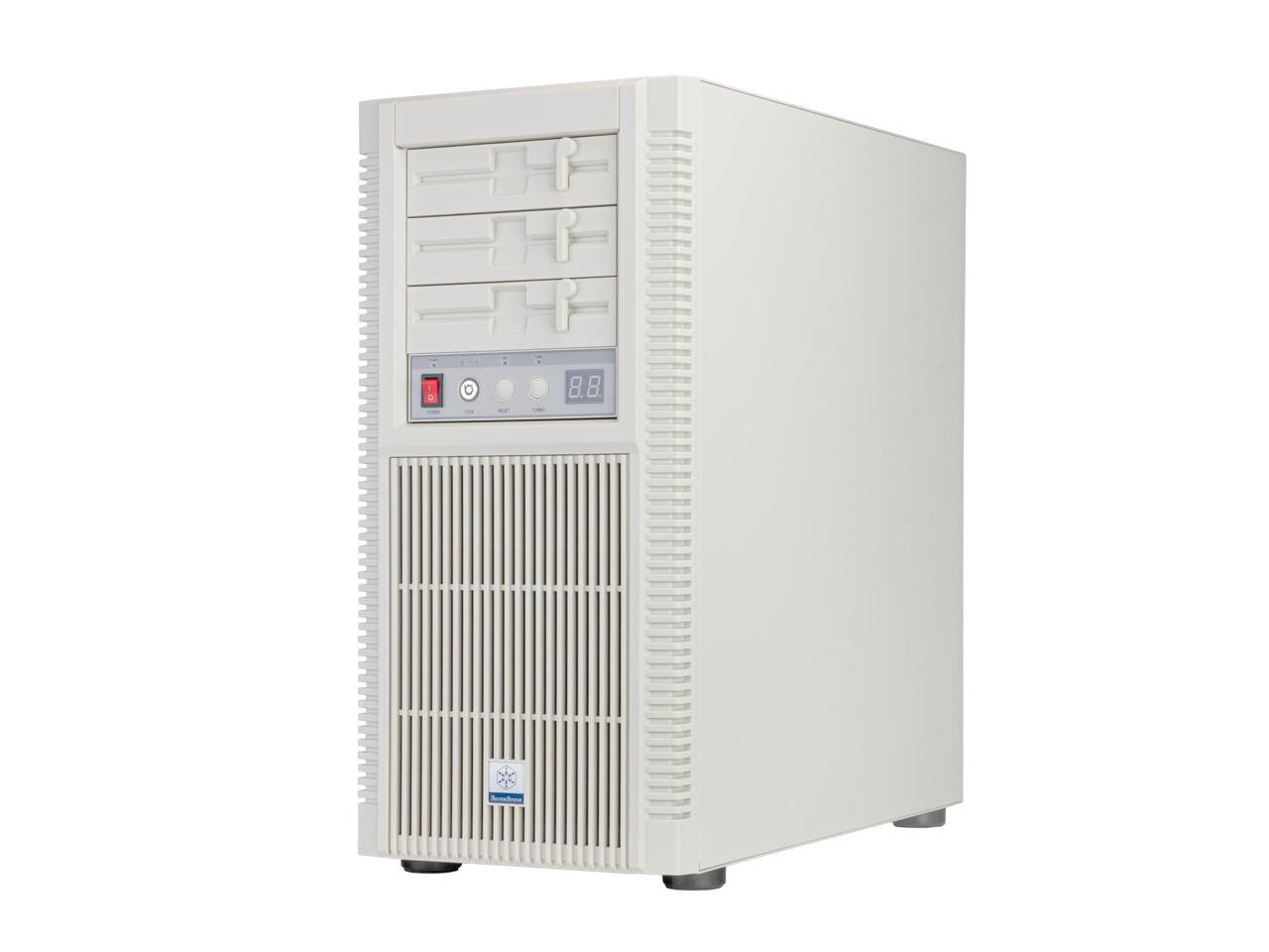 Silverstone Technology Retro-inspired tower chassis with high-performance coolin