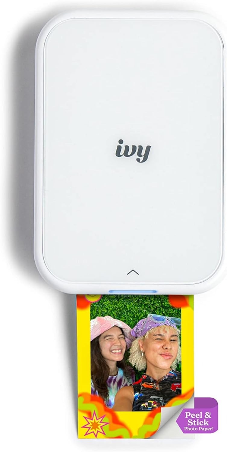 Canon 5452C018 IVY2 Mini Photo Printer 2nd Generation, Pure White