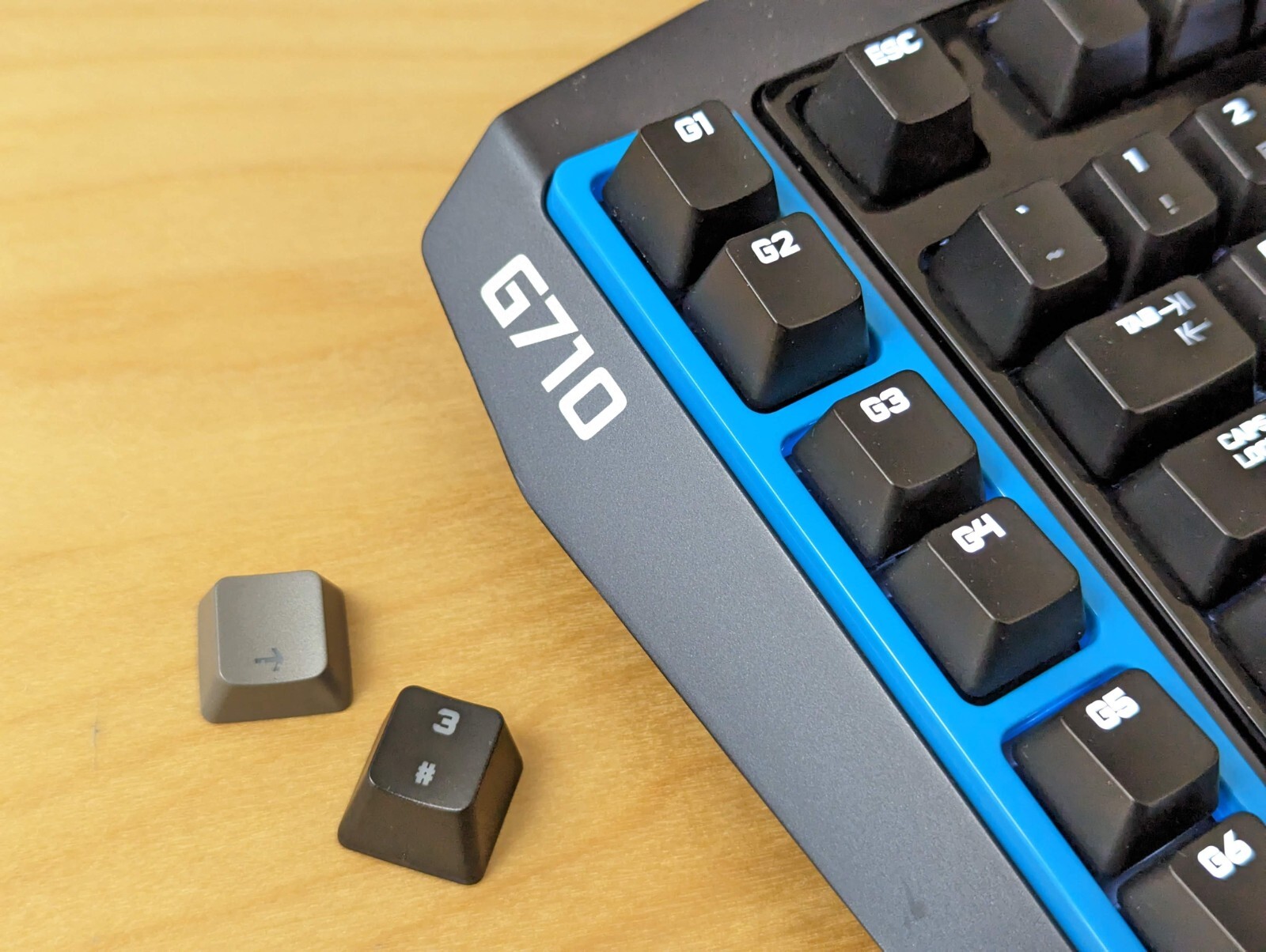 OEM Logitech G710 REPLACEMENT KEY CAPS ONLY Mechanical Gaming Keyboard