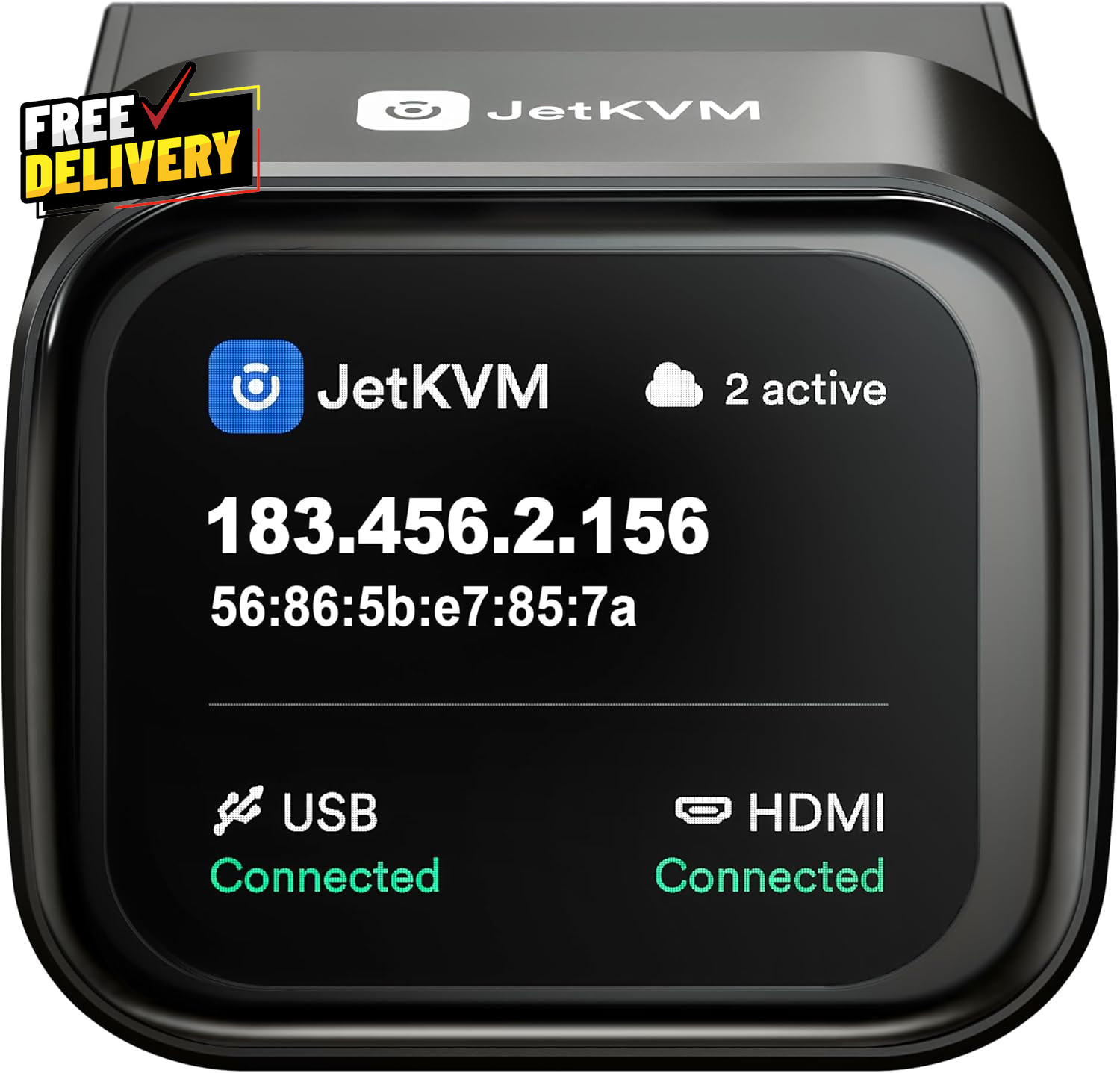 Jetkvm IP KVM PC Remote Control Jet KVM over IP Ethernet Open-Source with.......