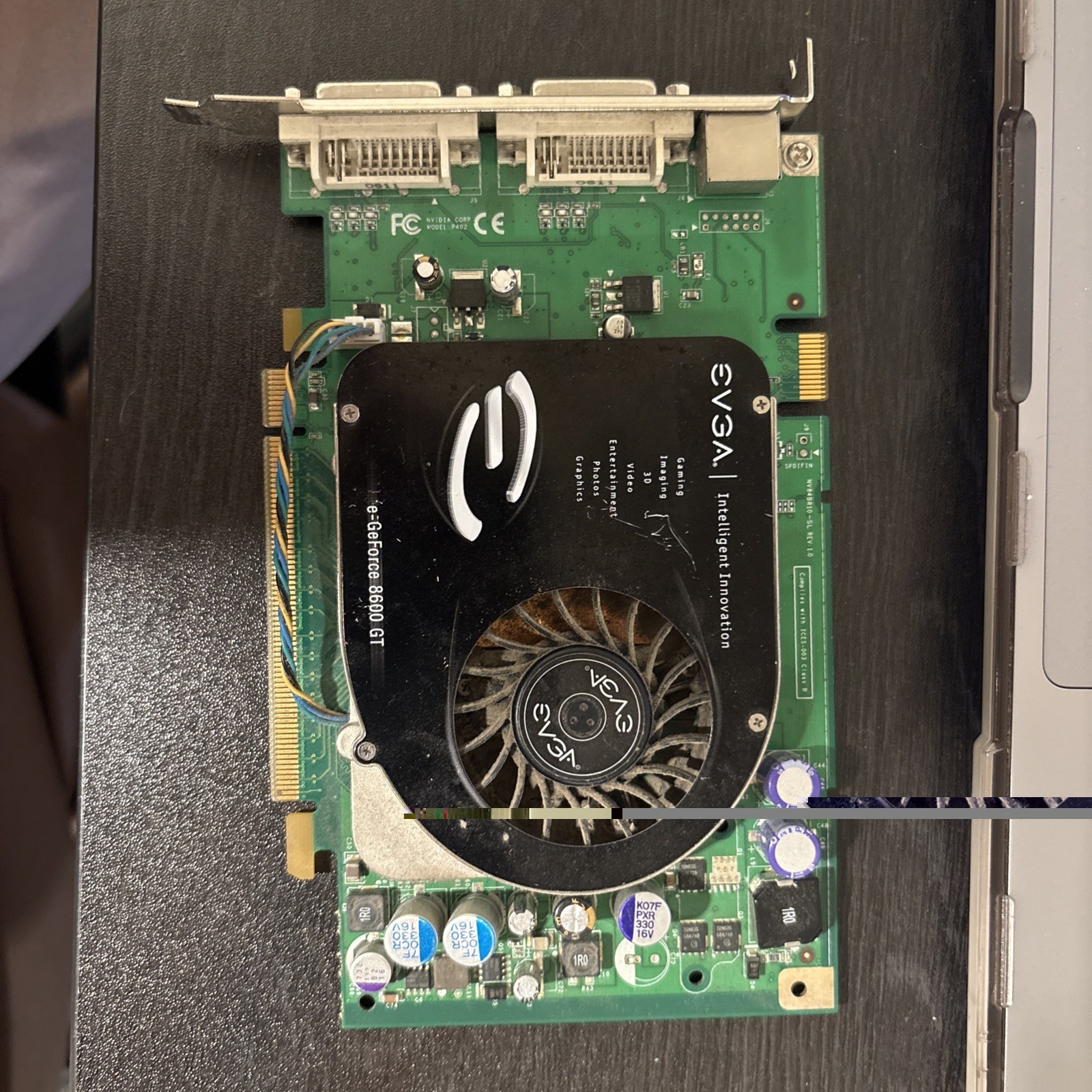 EVGA NVIDIA GeForce 8600 GT (256P2N751TR) 256MB GDDR3 SDRAM PCI Express x16...