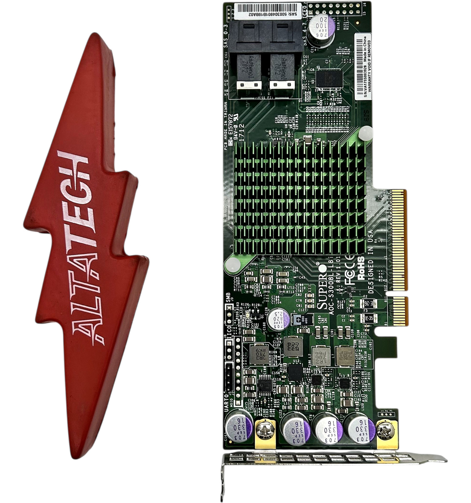 SuperMicro AOC-S3008L-L8I 12G 8 PORT SAS INTERNAL RAID ADAPTER LP