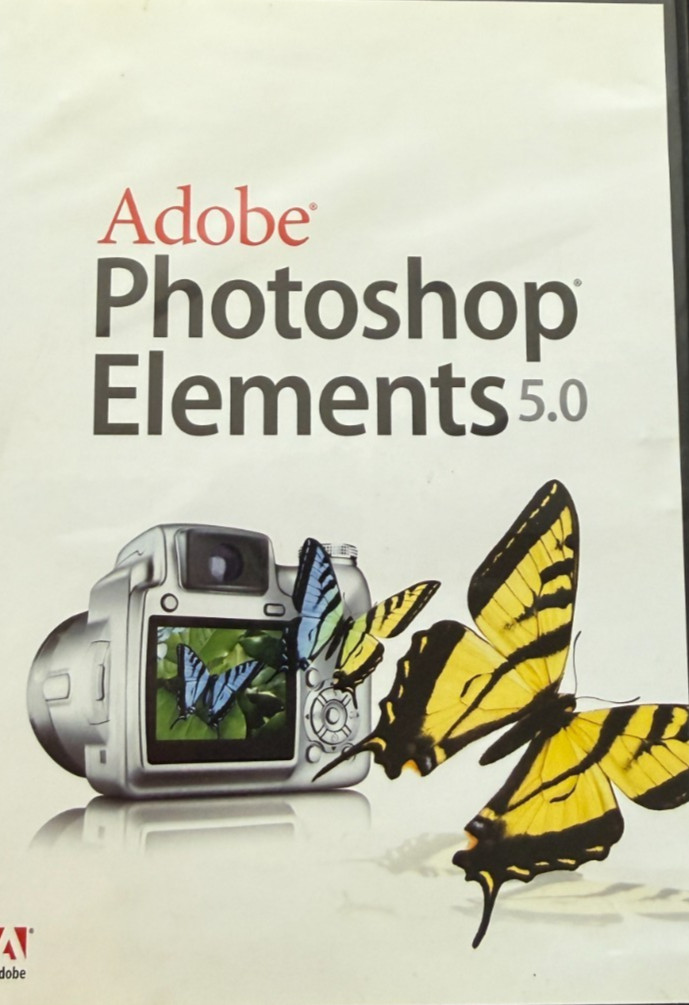 Adobe Photoshop Elements 5.0 for Windows XP with Manual