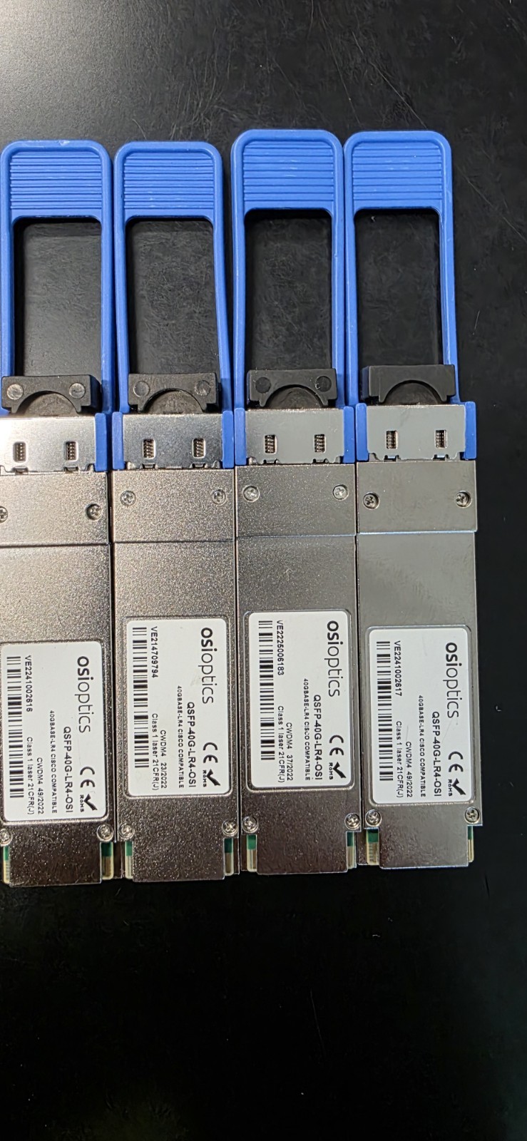 OsiOptics QSFP-40G-LR4 Optical Transceiver Modules