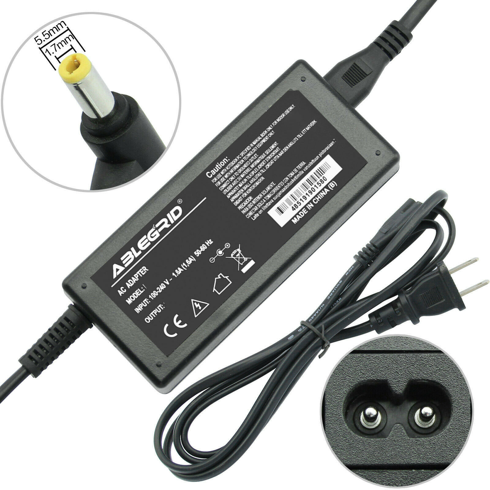 AC Adapter Charger Power For Gateway NV55S NV55S07u NV55S09u NV55S14u NV55S15u