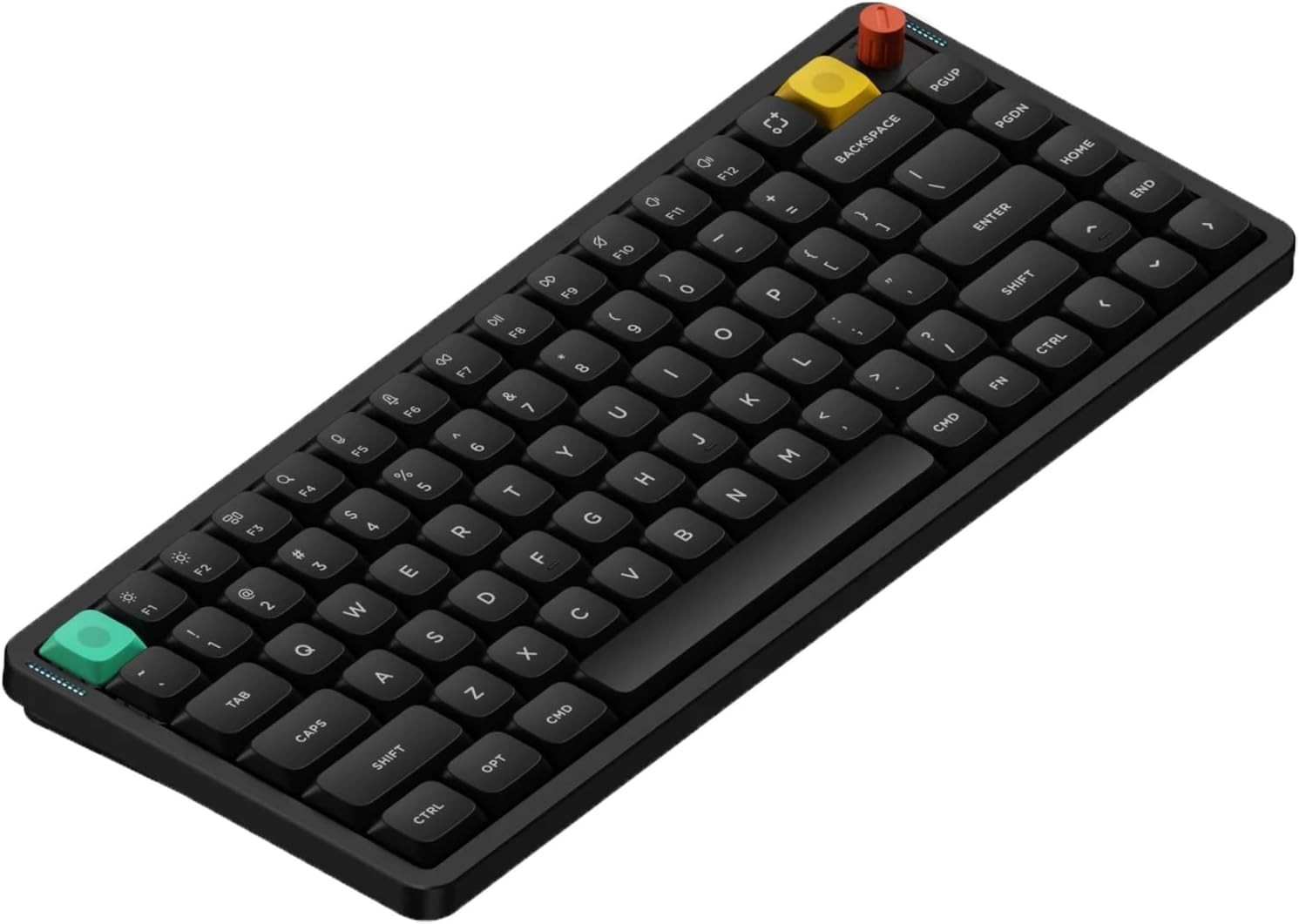 NuPhy Air75 V3 Wireless Mechanical Keyboard Silver Nano Switches Black NEW