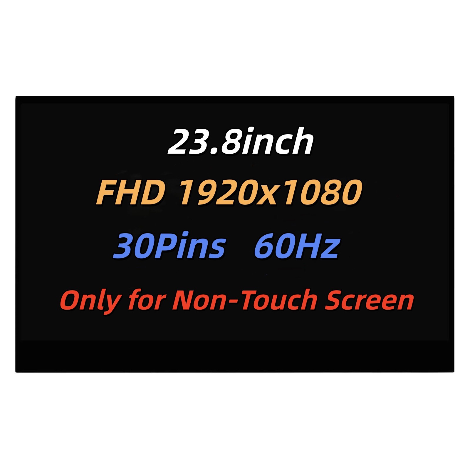 FHD 23.8" LCD Non-Touch Screen Replacement Display MV238FHM-N61 MV238FHM N62