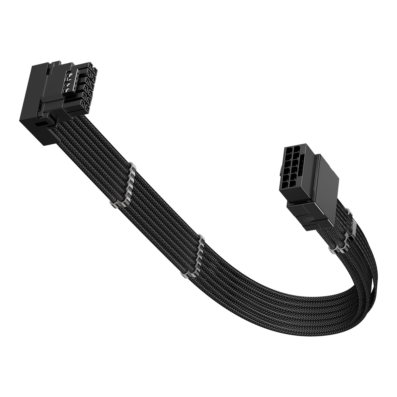 Fasgear PCIE 5.0 16pin GPU extension Type A Black 90 Degree