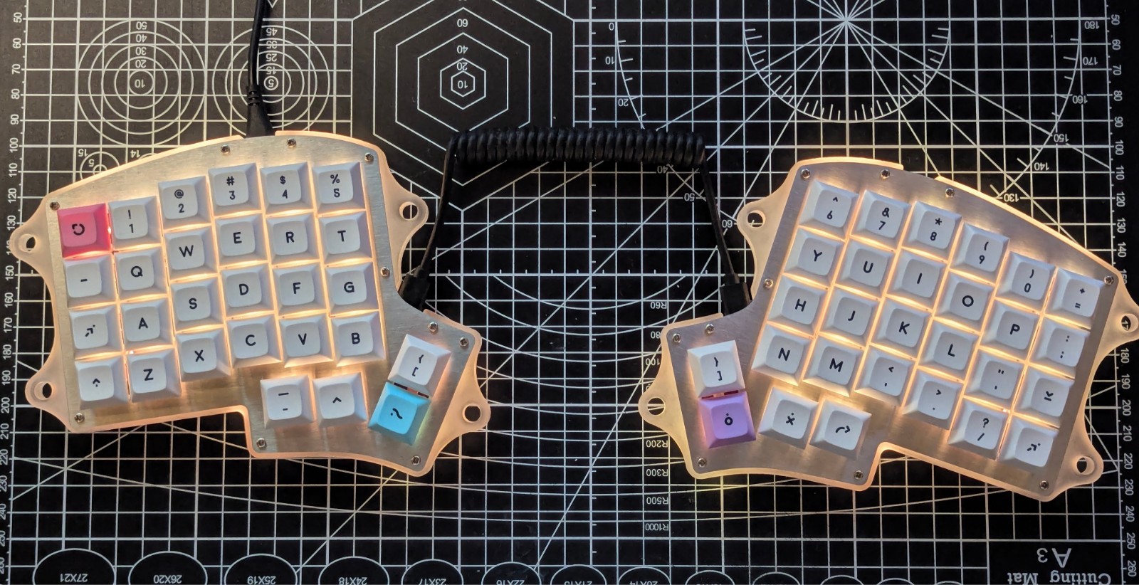 Keebio Split Keyboard Iris Rev. 7