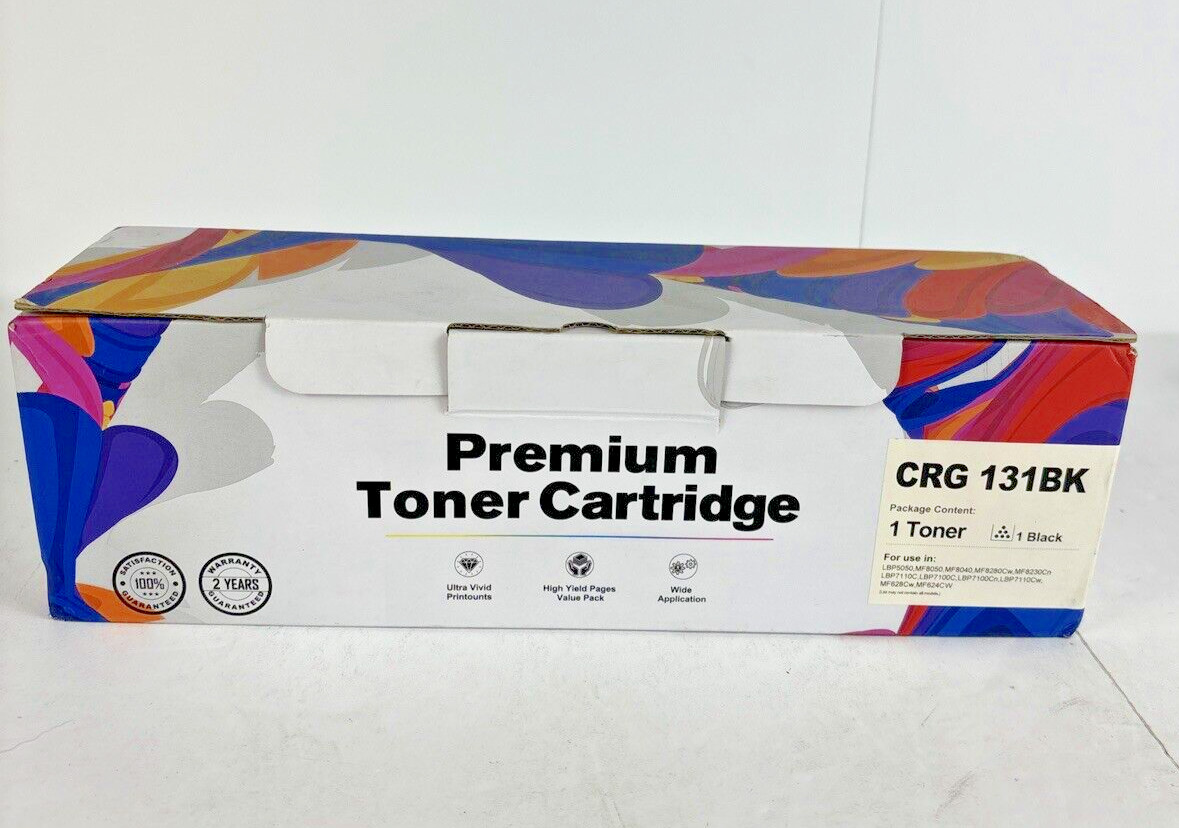 LxTek CRG-131BK Premium Black  Toner Cartridge