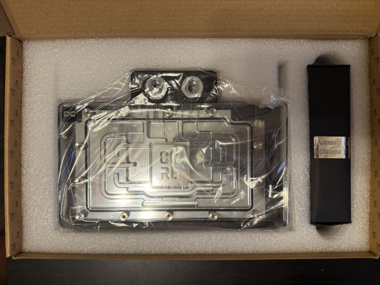Alphacool Core RTX 5090 EPIC-X GPU Water Block w/ Backplate 14739 PNY aRGB