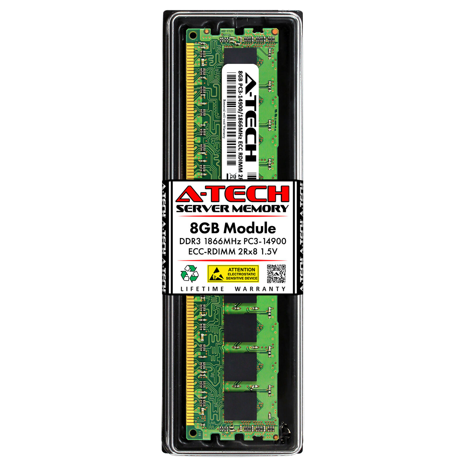 8GB 2Rx8 PC3-14900R RDIMM Sun Sun fire X4270 M2 Memory RAM