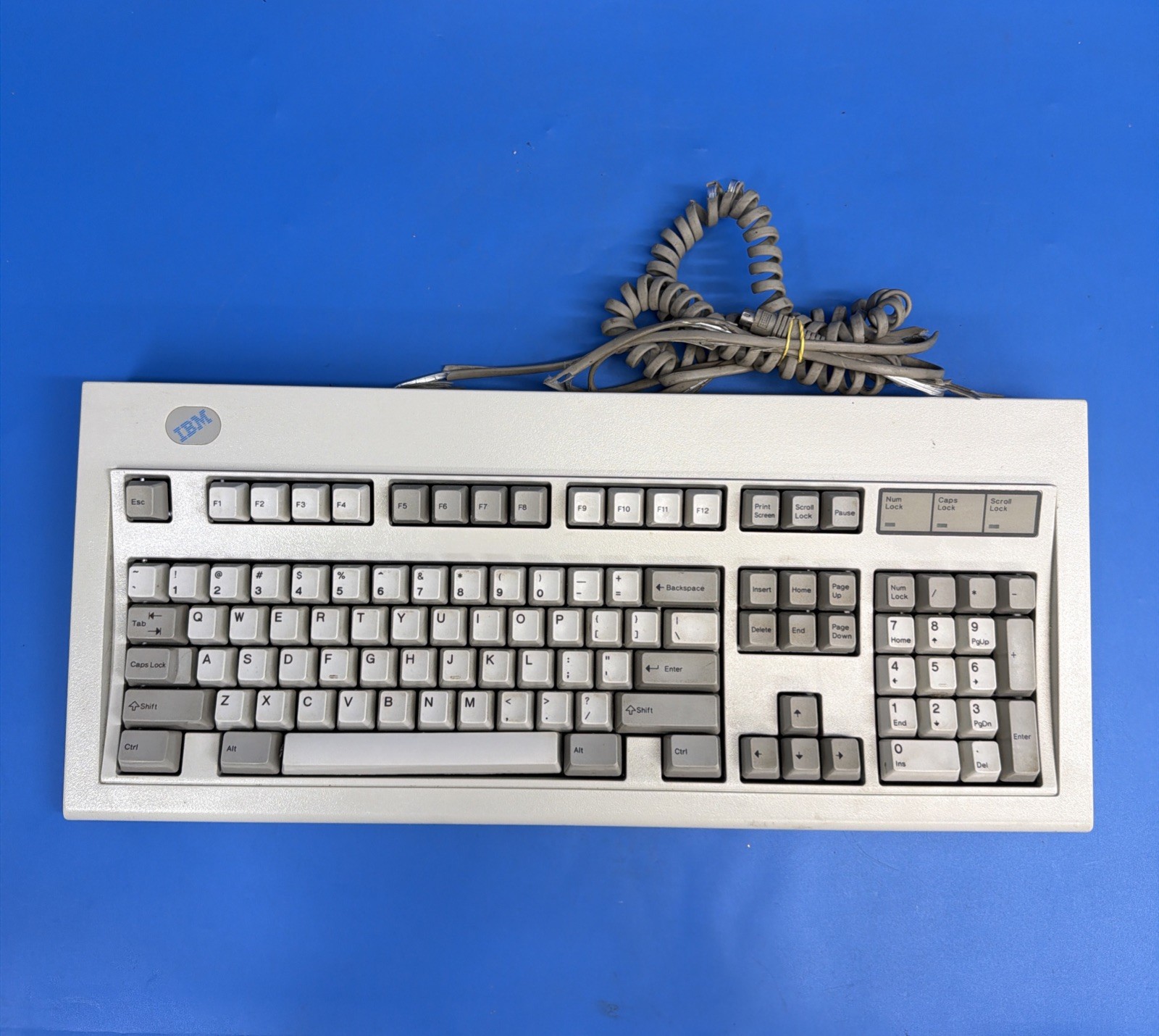 IBM Model M 71G4644 Quiet Touch Keyboard 1995 USA – Read