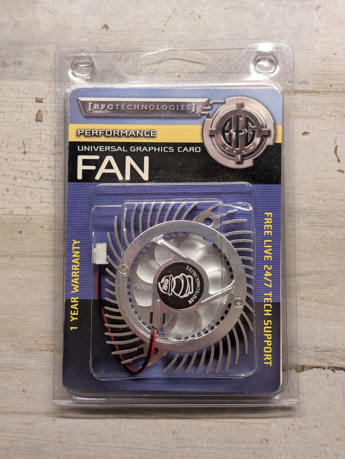 BFG Technologies Universal Graphics Card Fan Video Card Retro PC NOS
