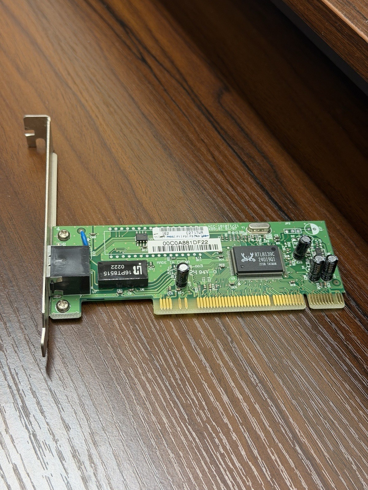 Dell 3K021 PCI 10/100 Ethernet Card RTL8139C RJ45