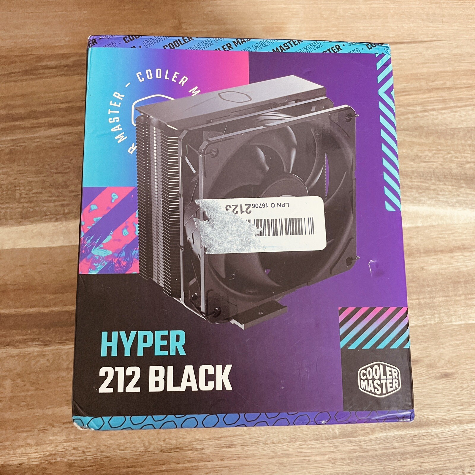Cooler Master Hyper 212 Black Edition CPU Fan Air Cooler
