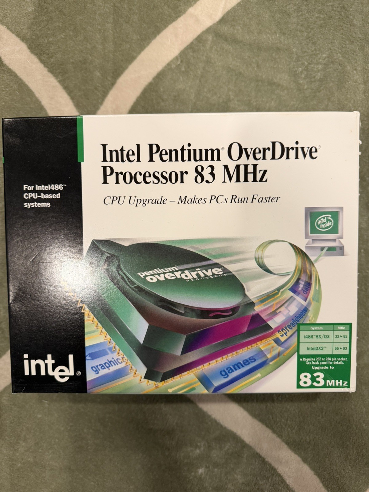 Pentium OverDrive 83 (BOXPODP5V83) 83mhz