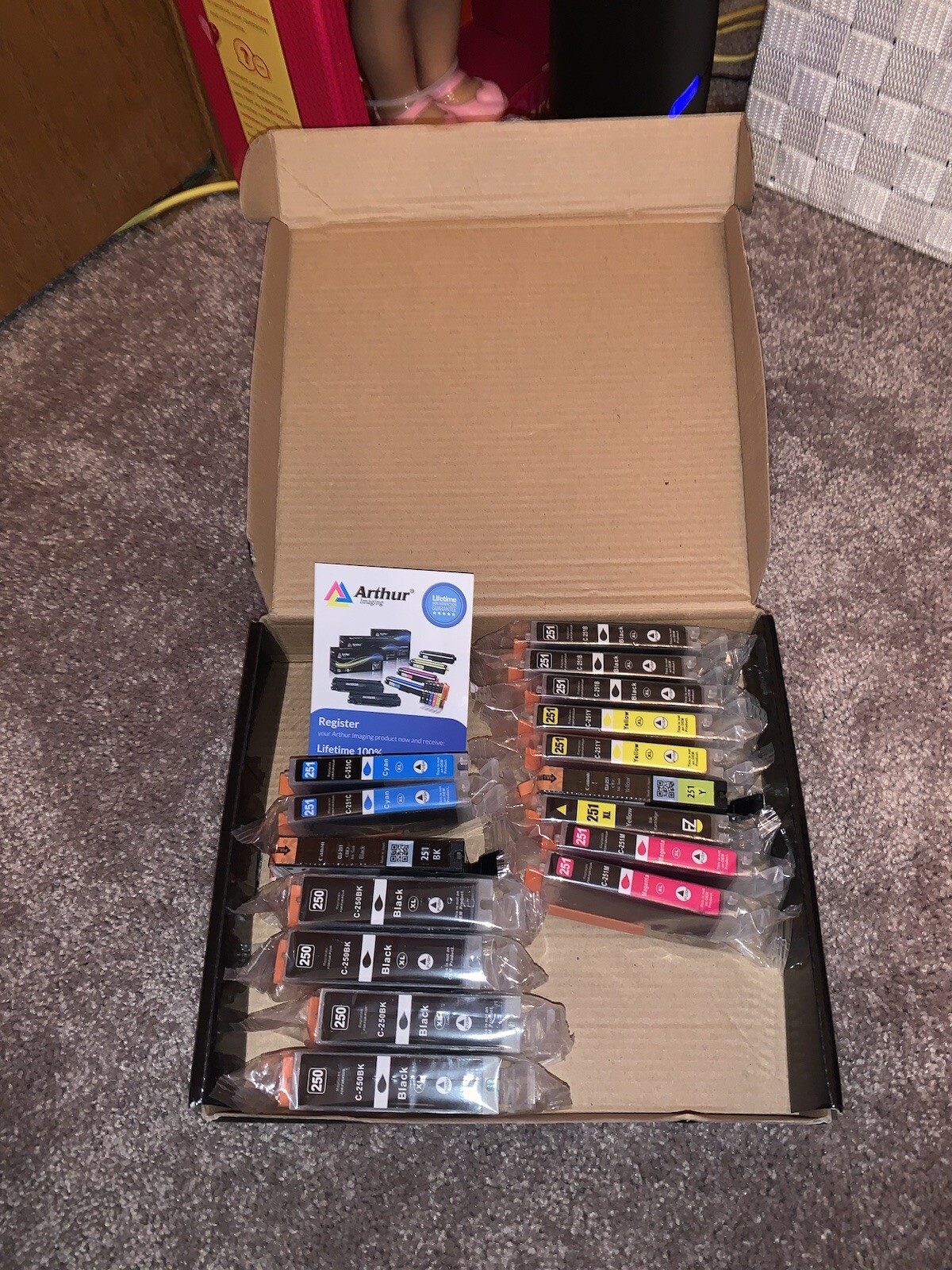 Arthur Imaging Compatible Ink Cartridge Replacement PIXMA iP7220 & More