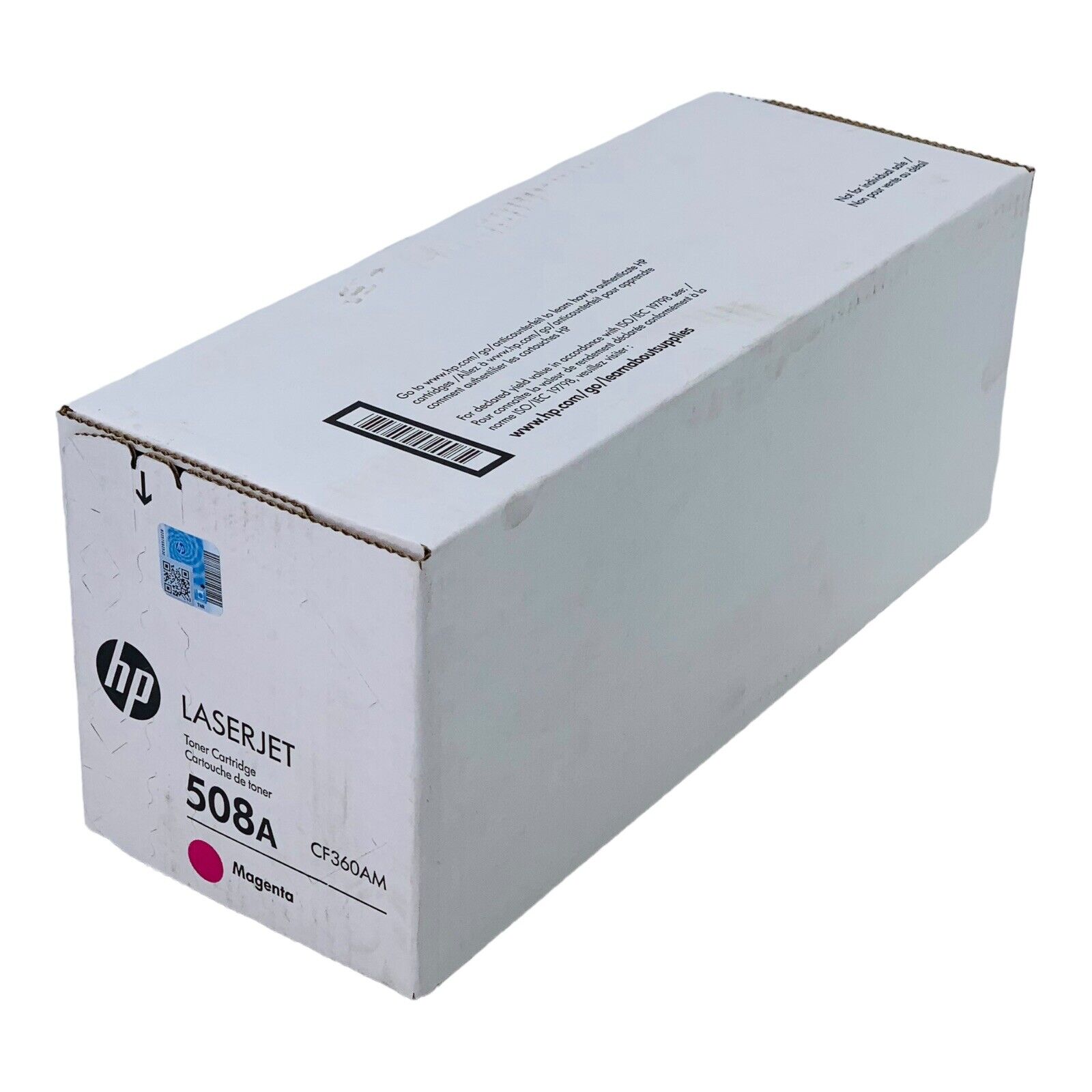 Genuine HP 508A Magenta Toner Cartridge - Sealed Box