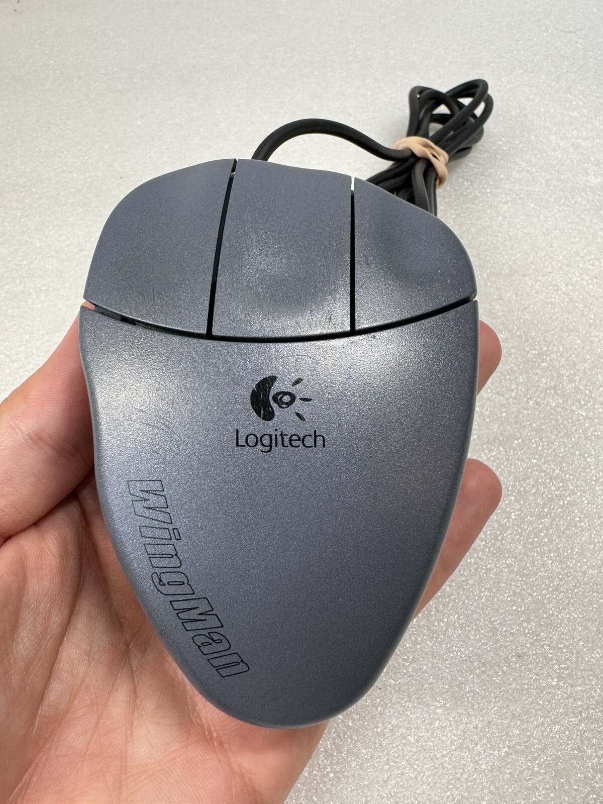 Legendary Logitech WingMan Gaming Mechanical Mouse - Retro/Vintage  - TESTED