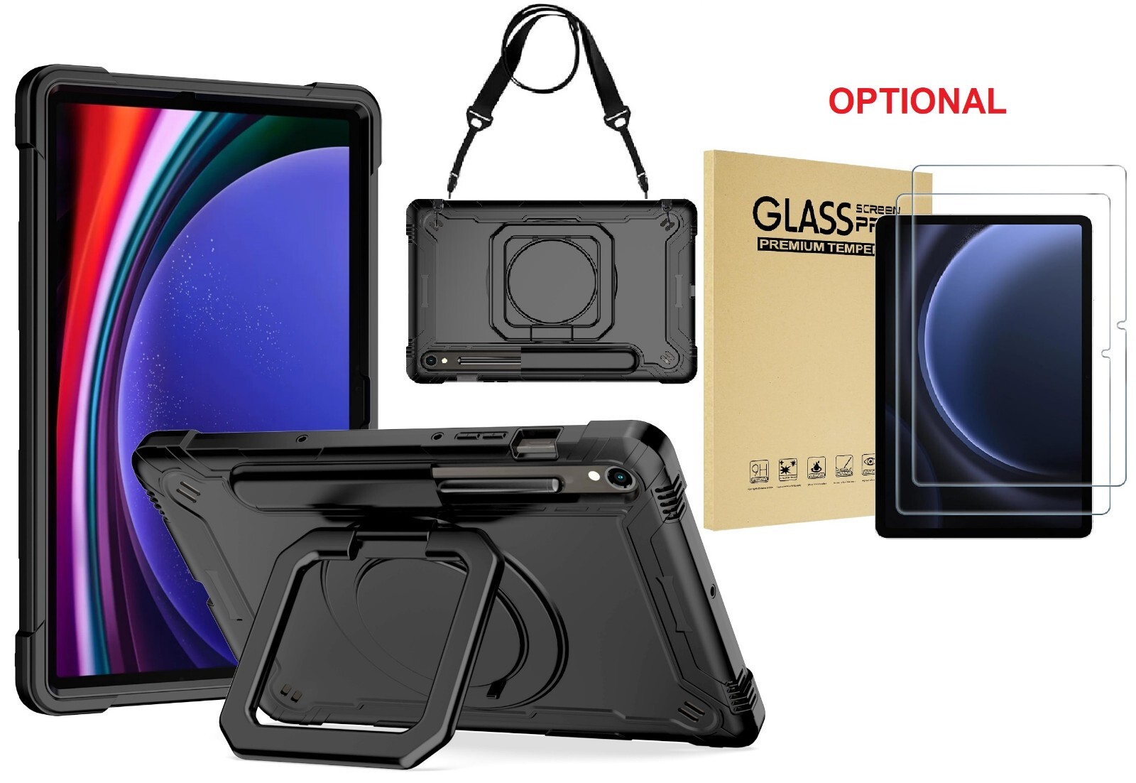 Case for Samsung Galaxy Tab Tablet Heavy Duty Rugged Shockproof Protective Cover