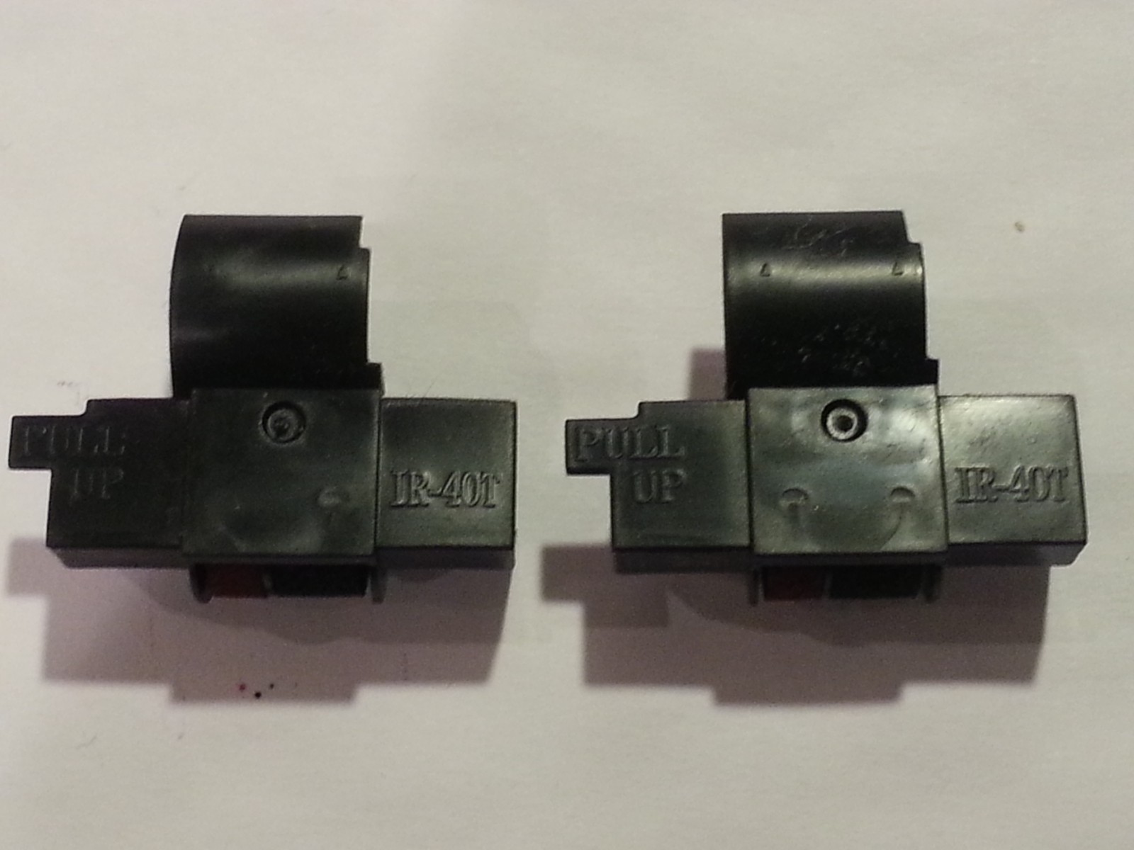 Texas Instruments 5045 SV TI-5045 SV Calculator Ink Roller Black/Red (2 Pack)
