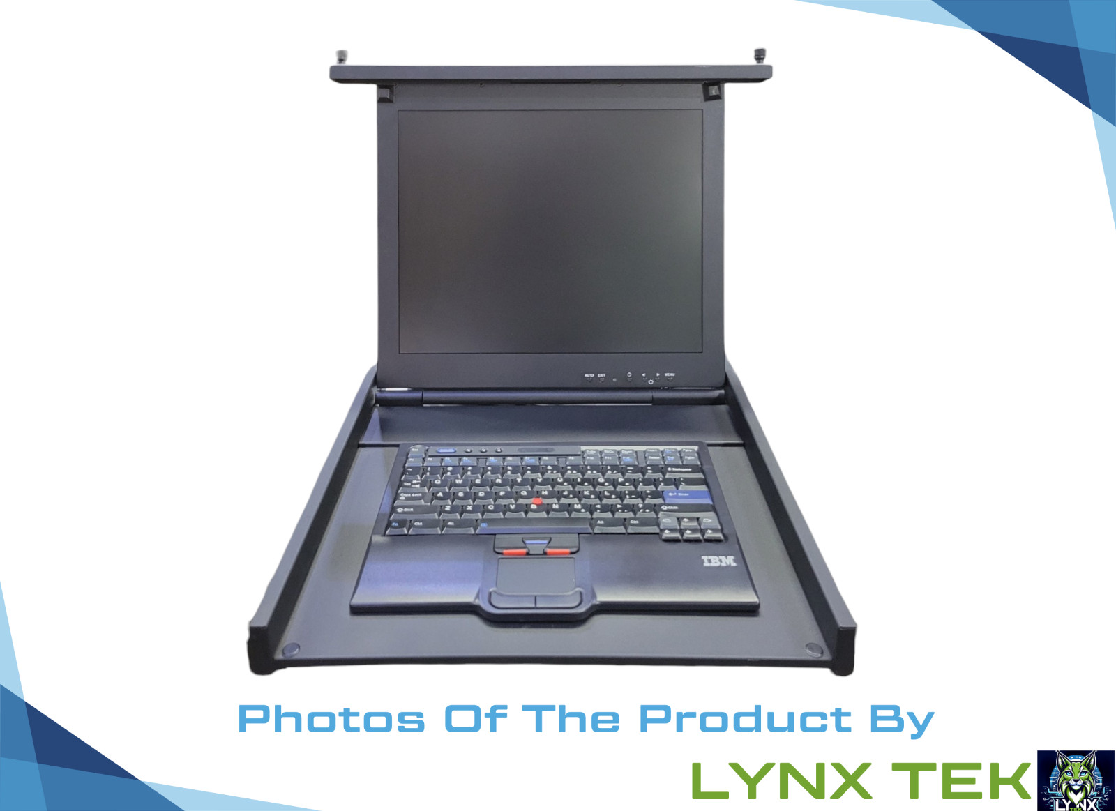 IBM EMC 091-000-091 17" LCD & Keyboard Console Rackmount KVM NO RAILS 03N7012