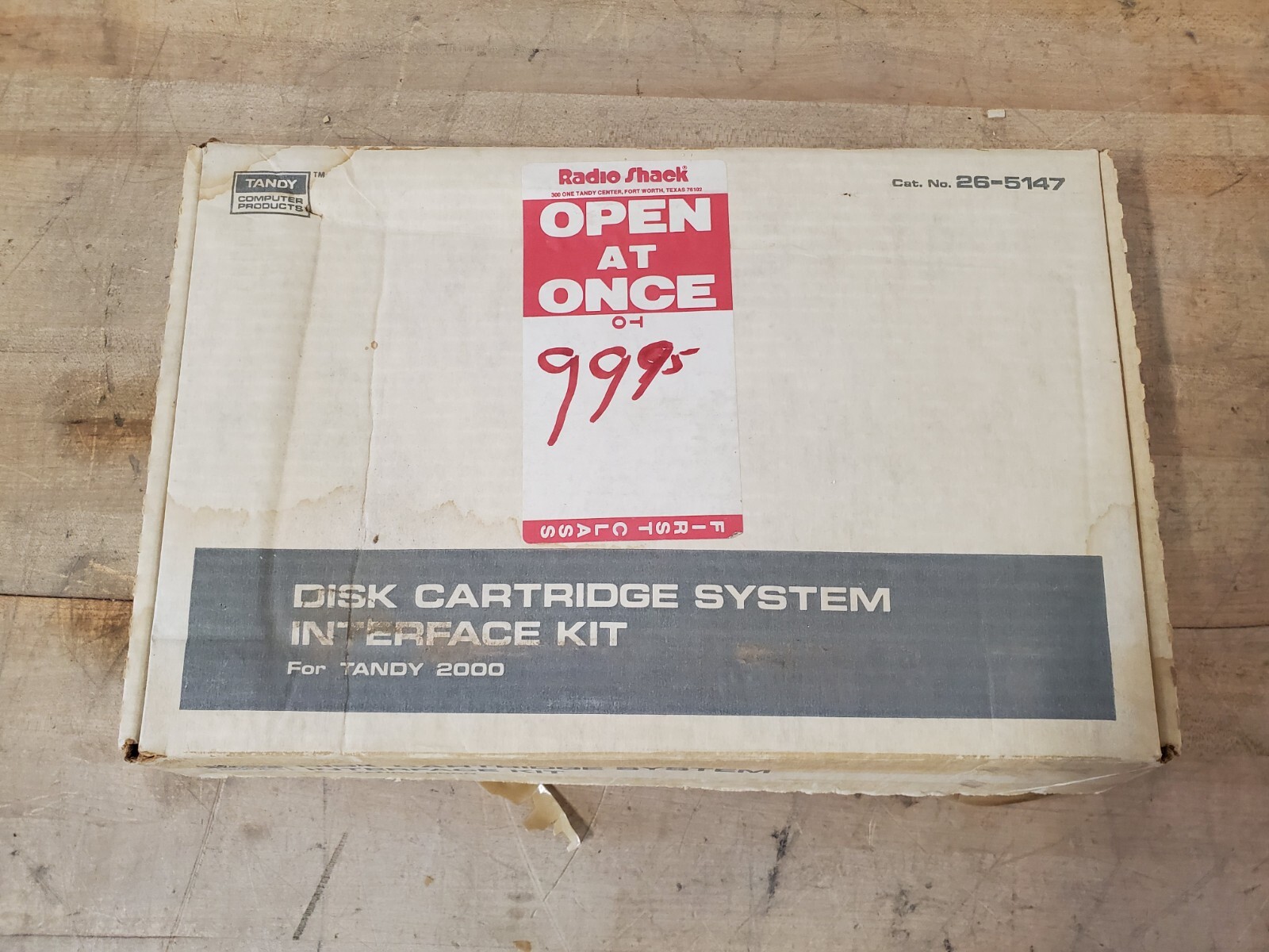 NEW OLD STOCK RARE Tandy 26-5147 Disk Cartridge Interface Adapter Card Kit