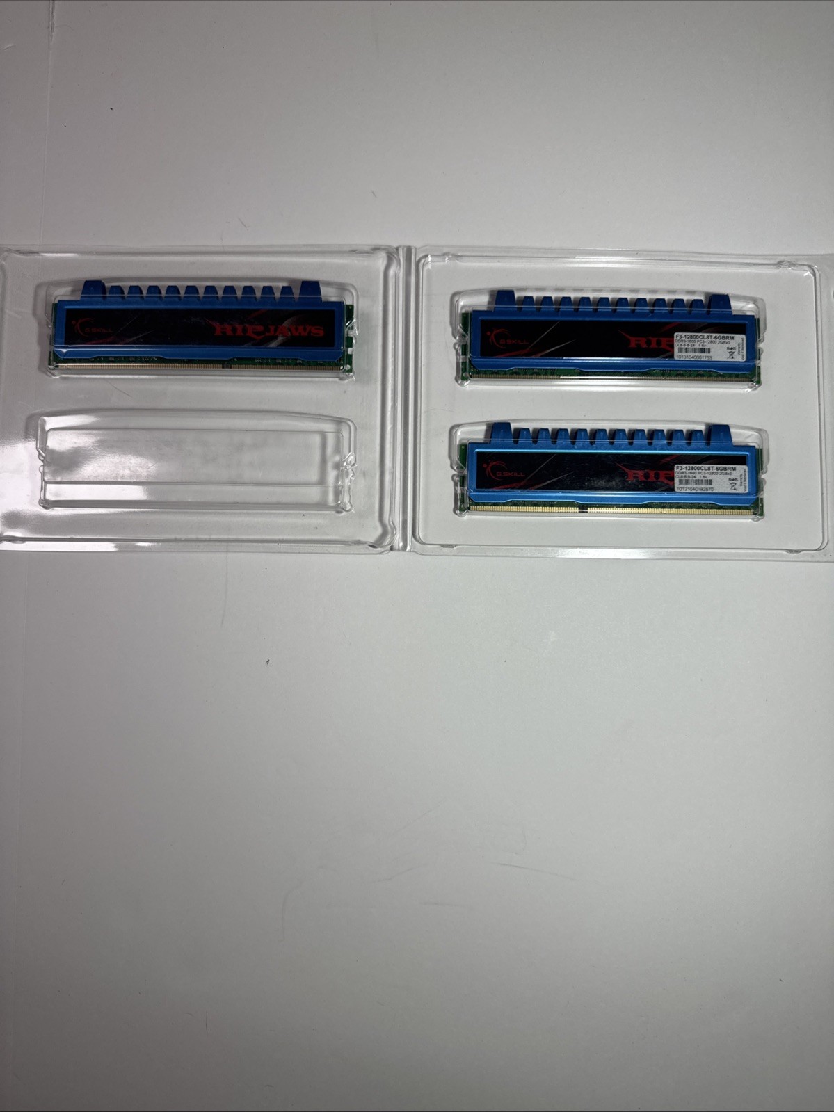 G. Skill Ripjaws 6GB (3 x 2GB) DDR3-1600 PC3-12800 Desktop RAM Memory