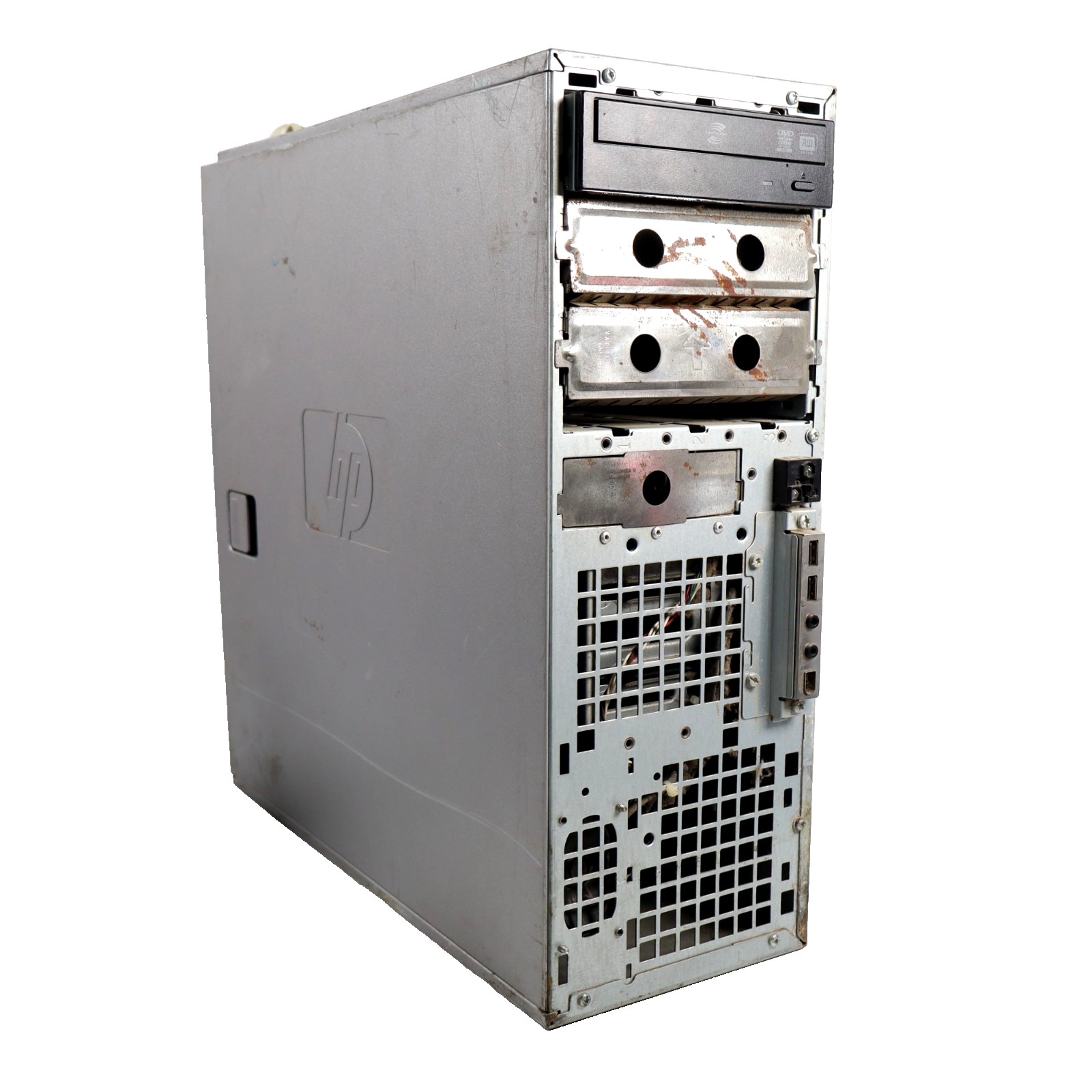 MISSING THE FACEPLATE HP Z400 Workstation - NO HDD / NO HARD DRIVE - ( VS933AV )