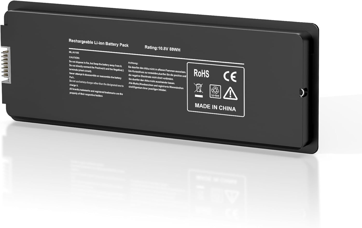 New A1185 A1181 Laptop Battery for Apple MacBook 13 A1185 A1181 MA561 MA561FE A