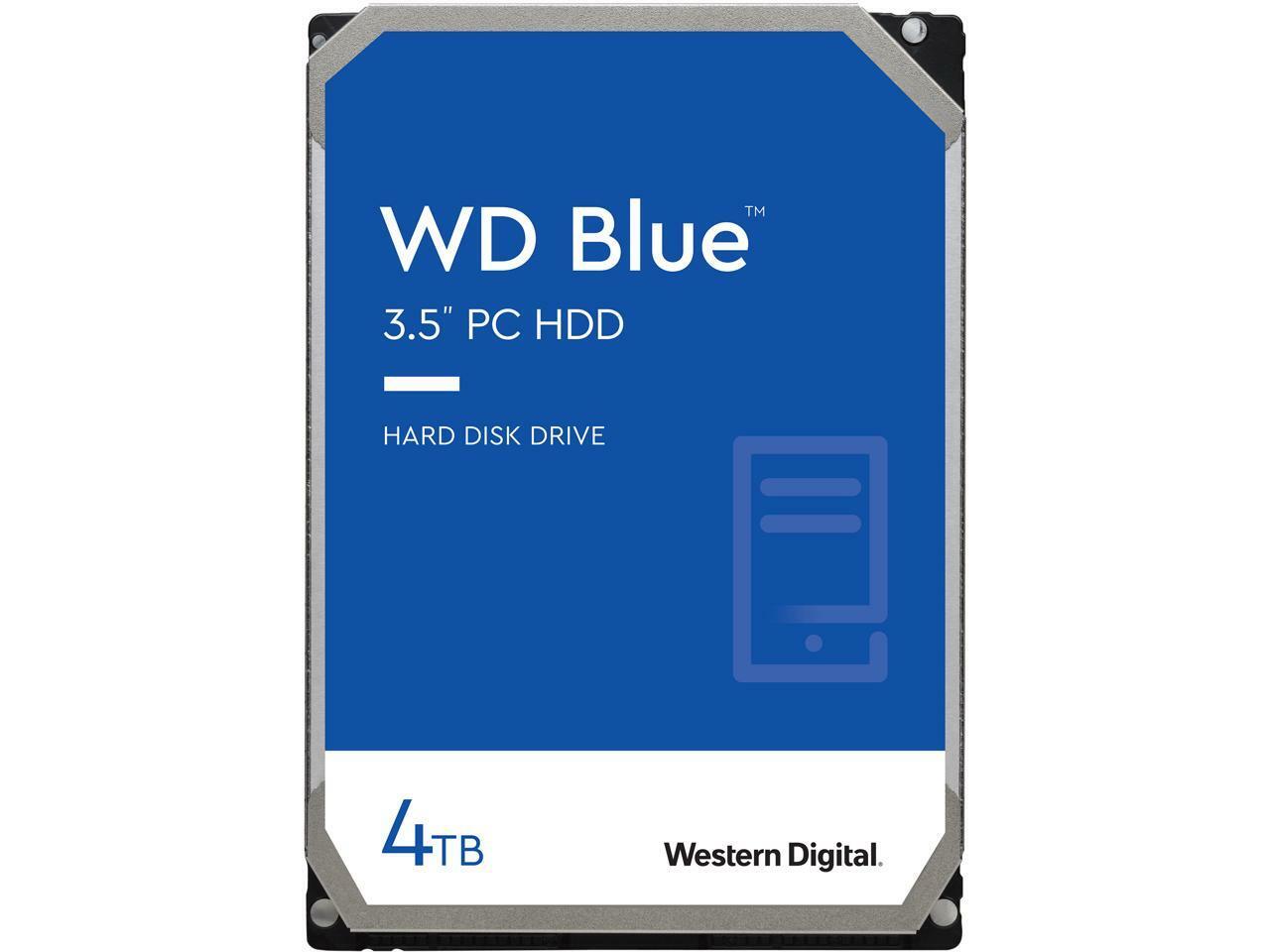 WD Internal Hard Drive WD40EZRZ 4TB 5400 RPM 64MB Cache