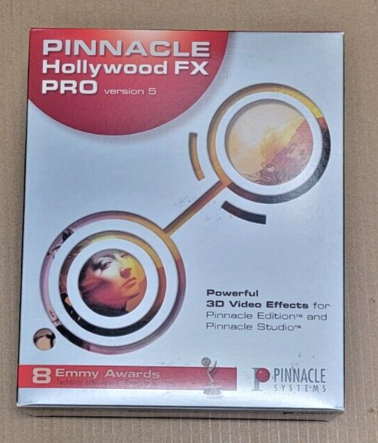 Pinnacle Hollywood FX Pro Version 5 3D Video Effects NEW