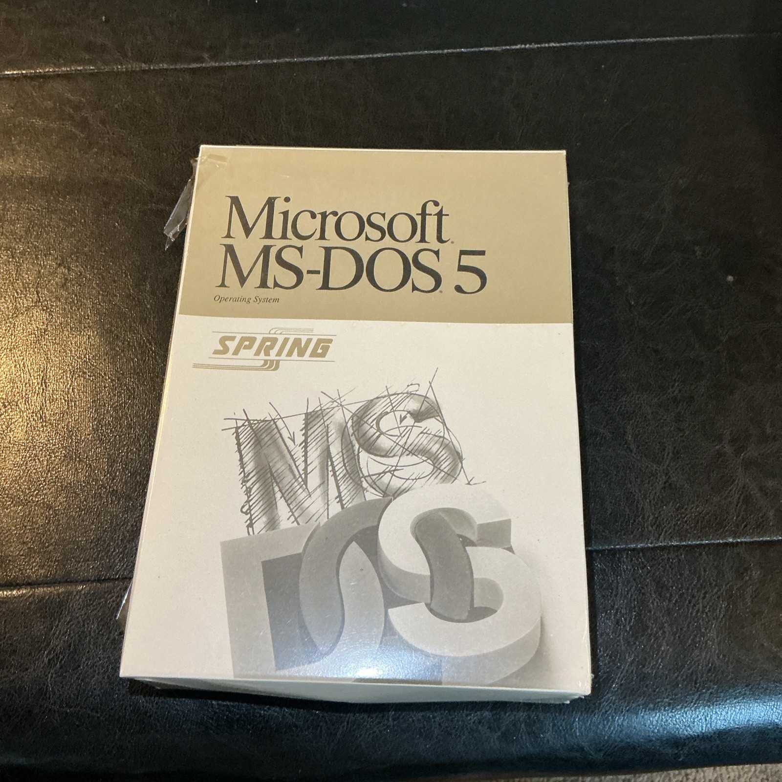 Microsoft MS DOS 5 OS 5.25" Big Floppy Disks Set Retro Vntg Software 1991 Read